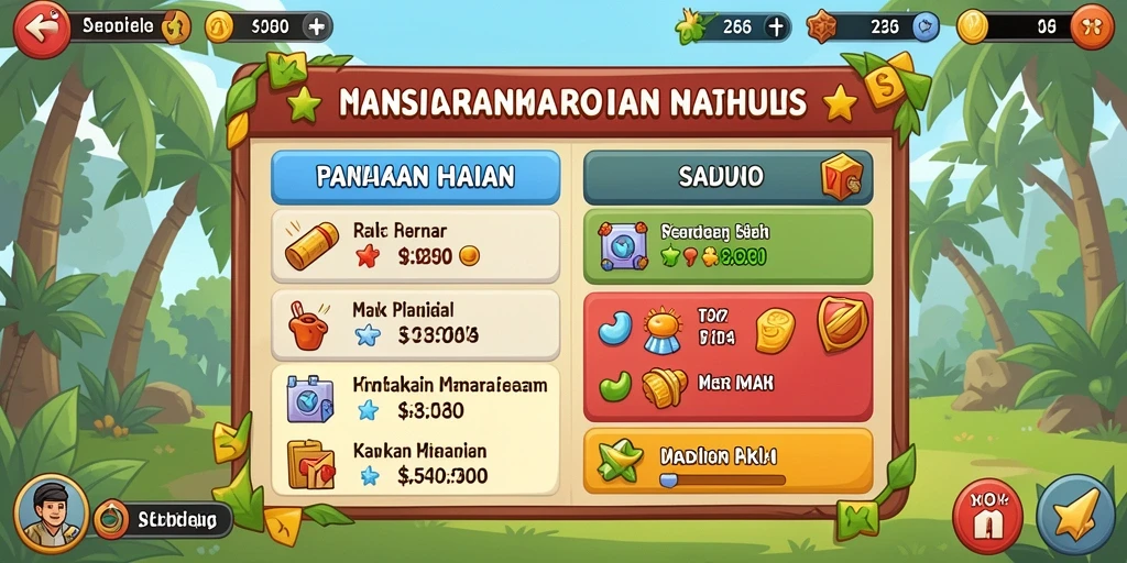 bro138 - Tangkapan layar menampilkan grafis indah dari lingkungan permainan.